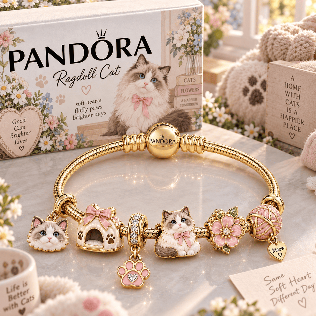 RDL Gold Charm Bracelet Set PTT