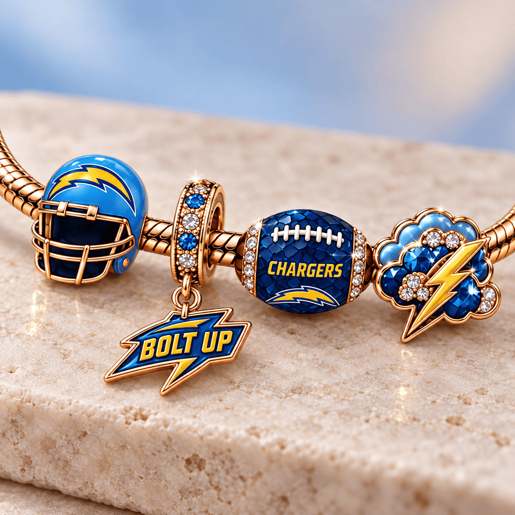 LAC Rose Gold Charm Bracelet Set TMH