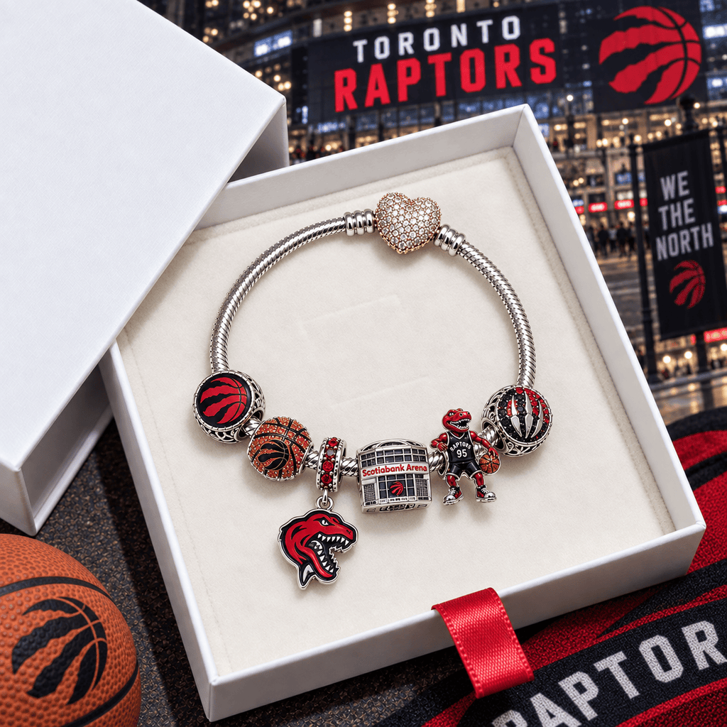 TRT Silver Charm Bracelet Set VTH