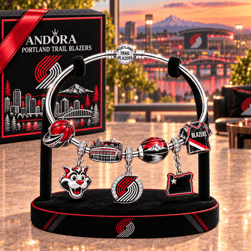 PTBZ Silver Charm Bracelet Set TMH