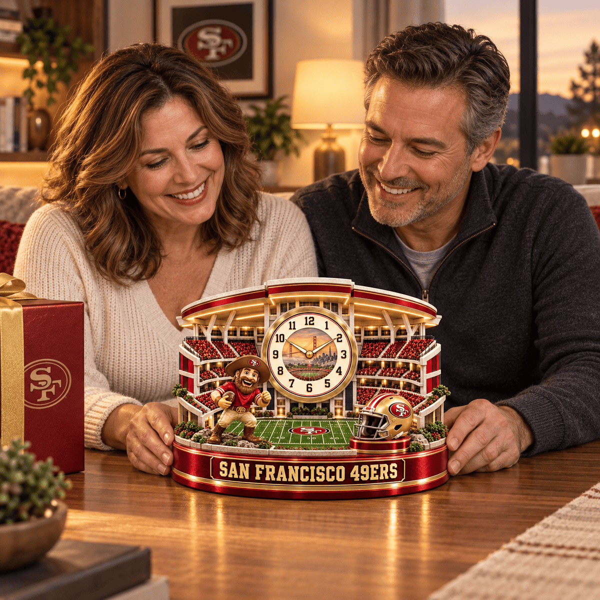 PREMIUM SF49 Home Decorative Table Clock NHVH