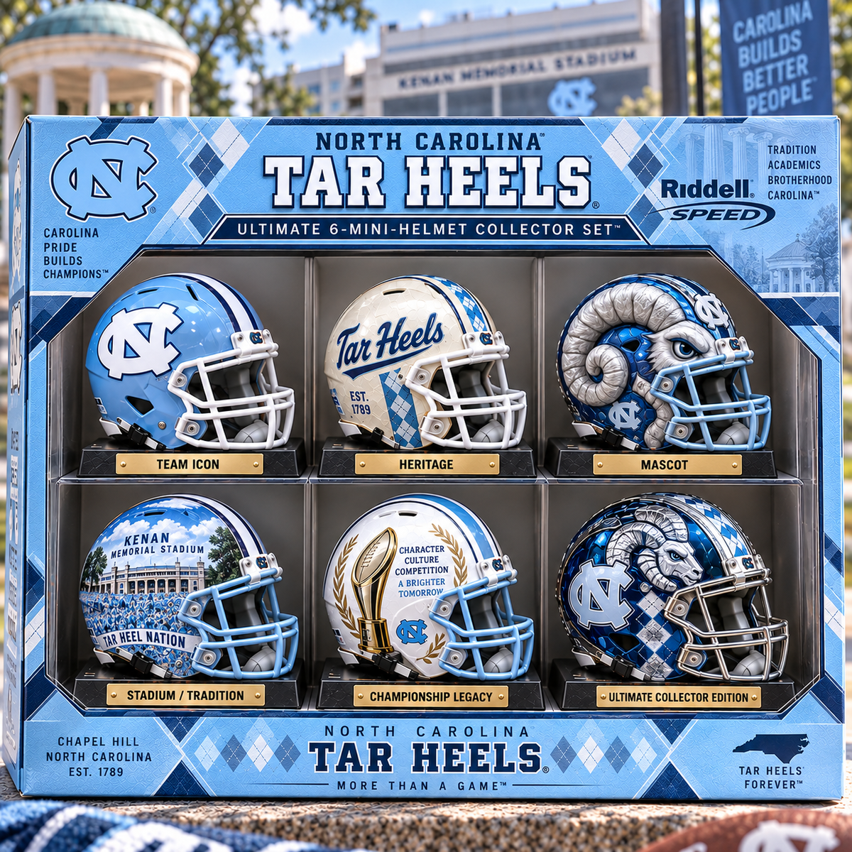 Premium UNC Mini Helmet Collection LNTH