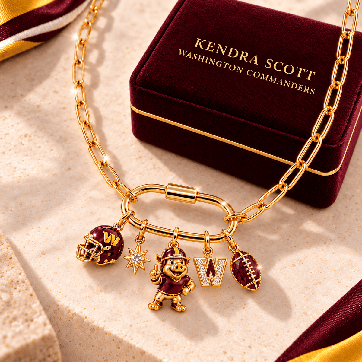 WCD Solid Gold Chain with Diamond Pendant TMH