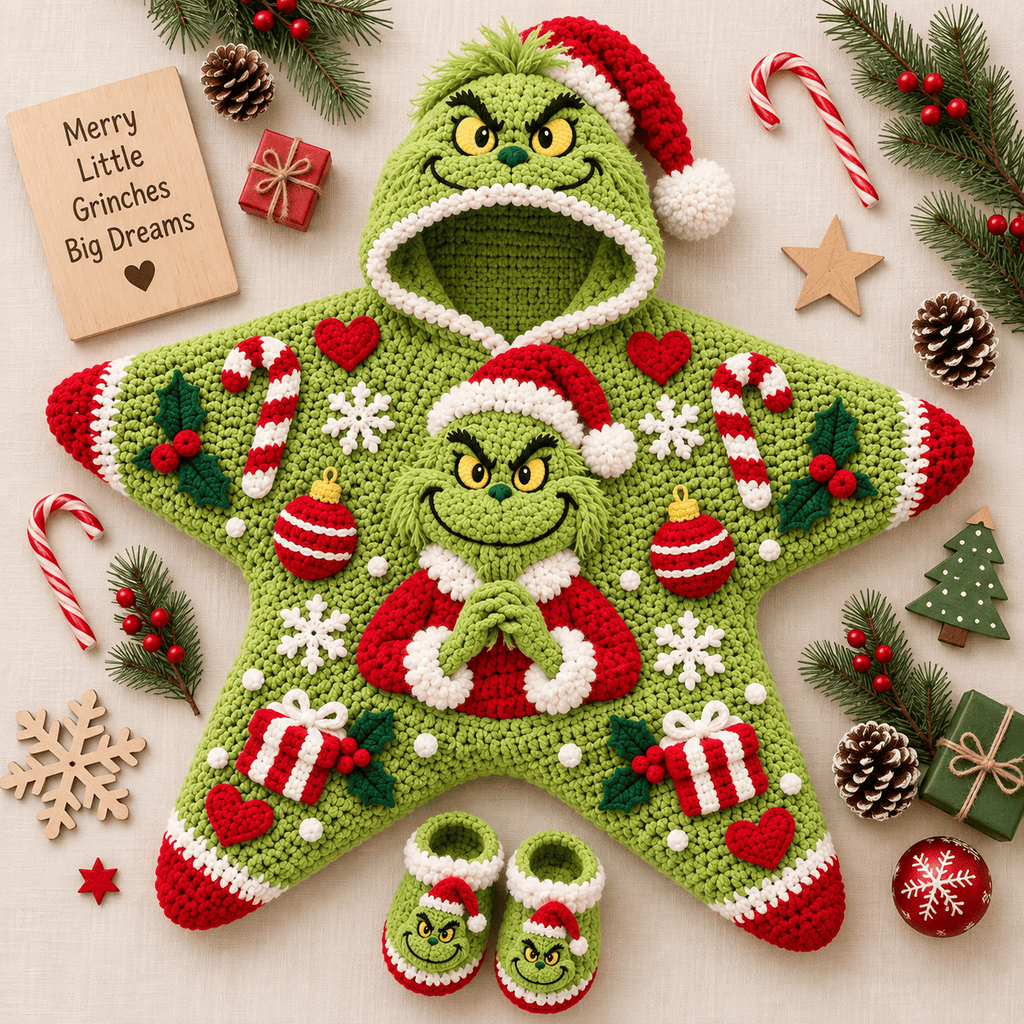 TGR Crocheted baby romper BMD