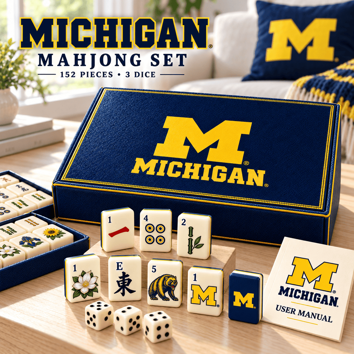 MWR Premium Mahjong Set – Game Night Edition PNPA
