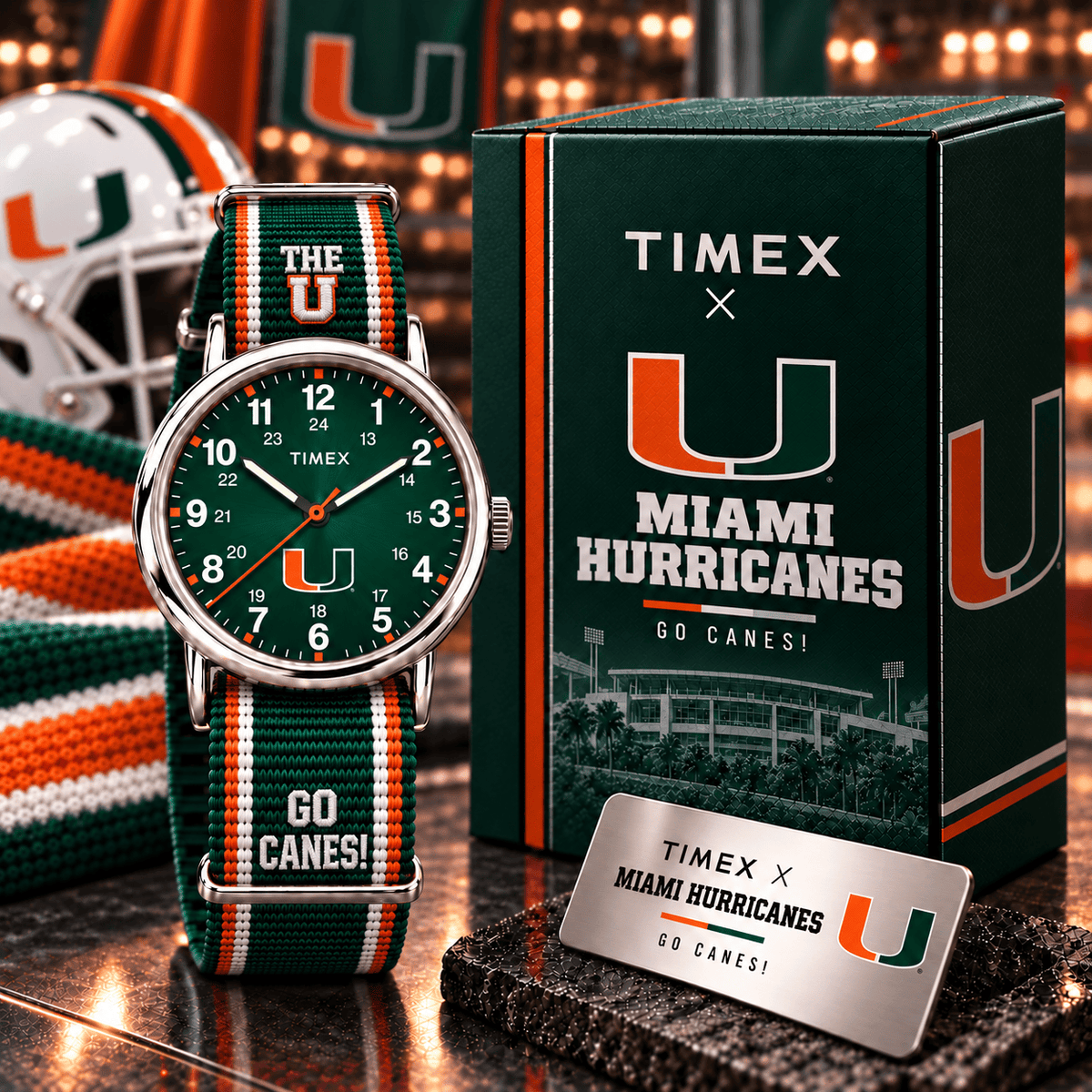 MHC Premium Cream Dial Fan Watch NHVH