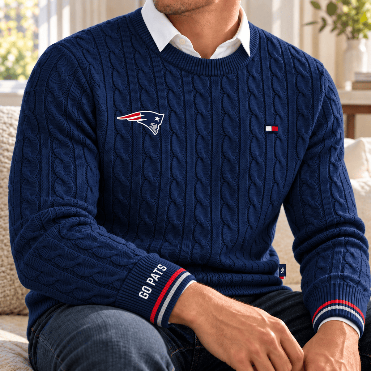 NEP PREMIUM Cable-knit Swrater NHVH