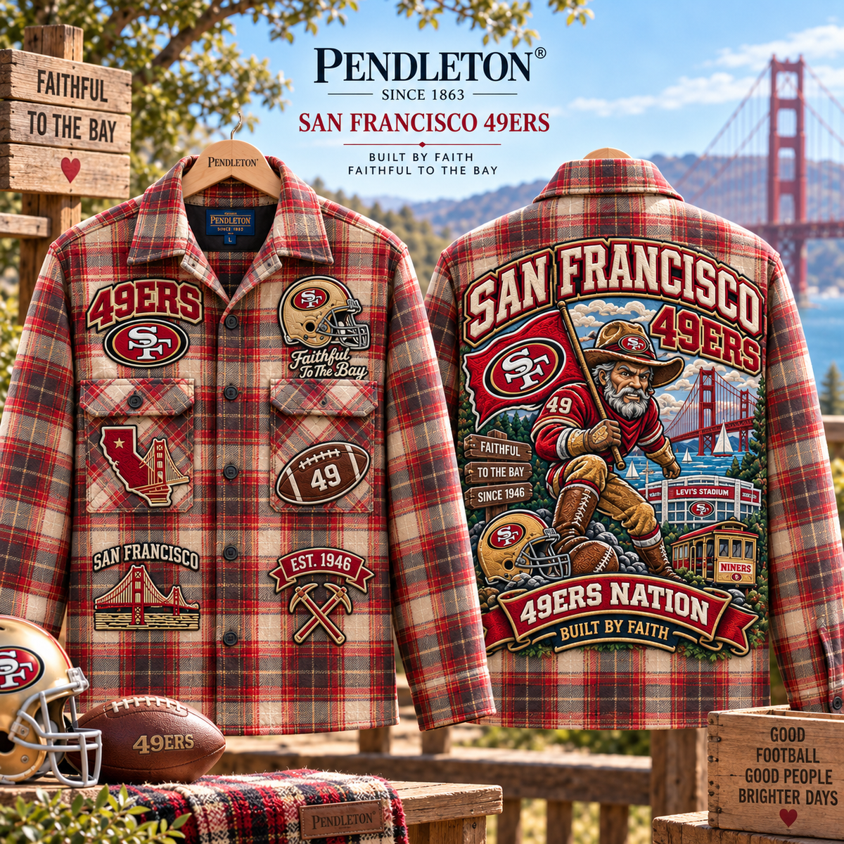Premium SF49 Pendleton Board Shirt Collection TTNL