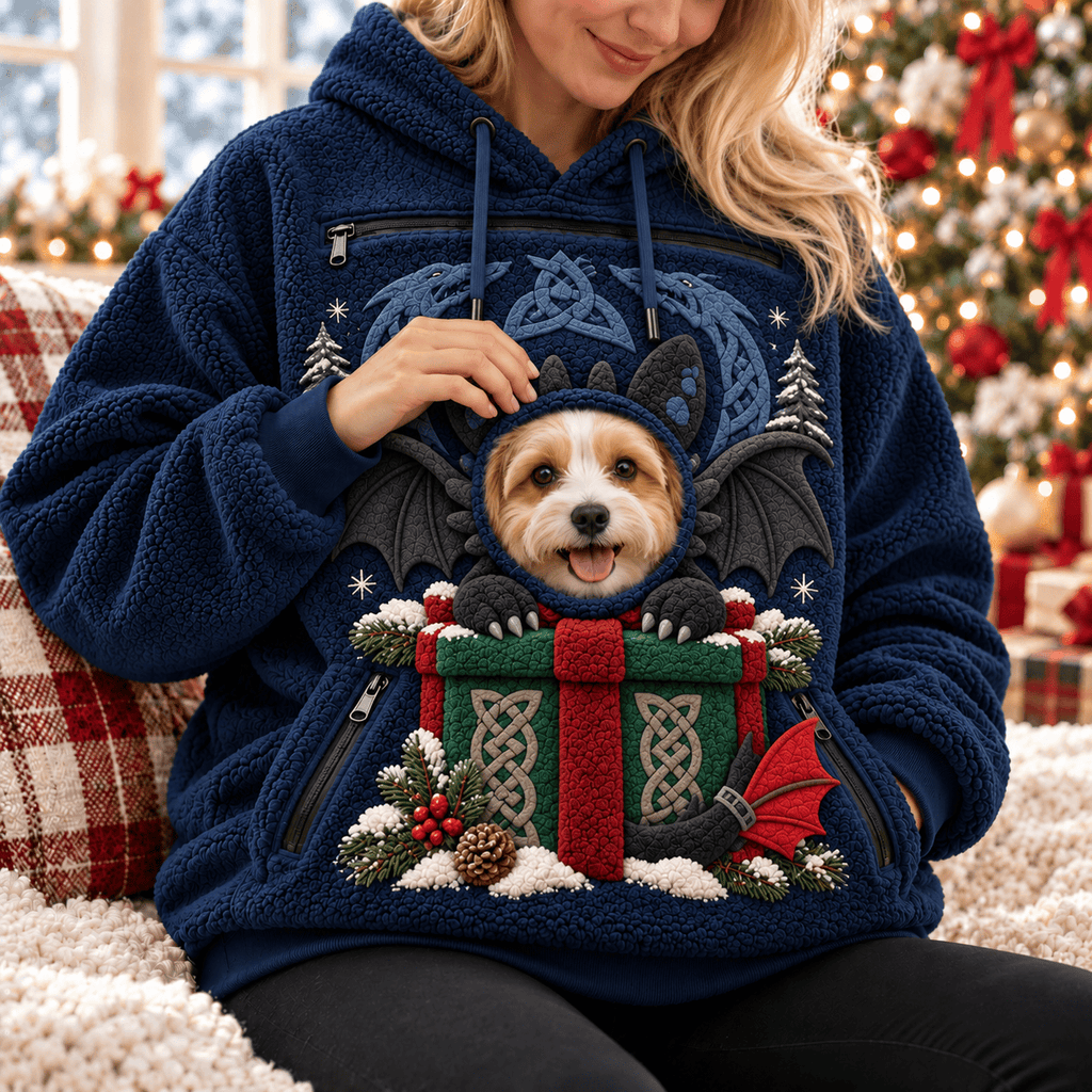 HTTYD PREMIUM Christmas Pet Pouch Hoodie NPL