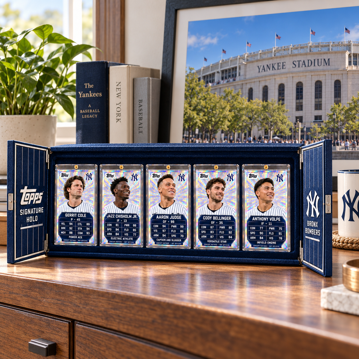 NYY Premium Card Collector’s Box Set NHVH