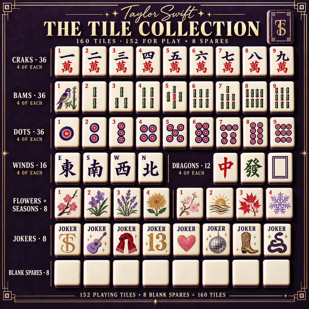 TLSW Premium Mahjong Set – Game Night Edition PNPA