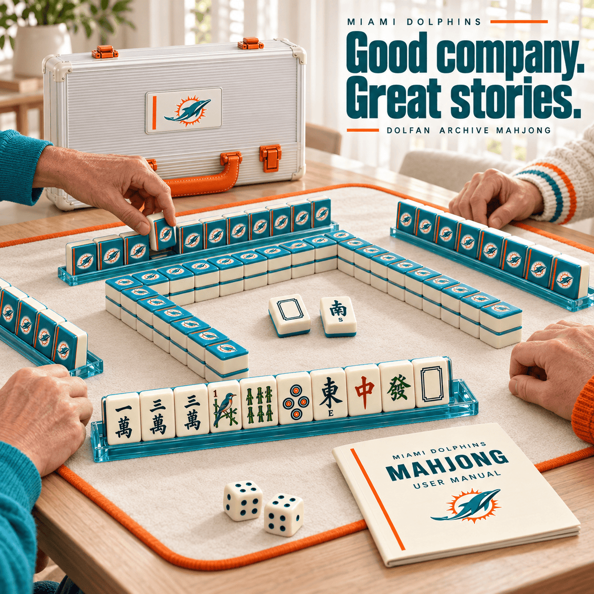 Premium MDP Mahjong Tiles Set TTMH