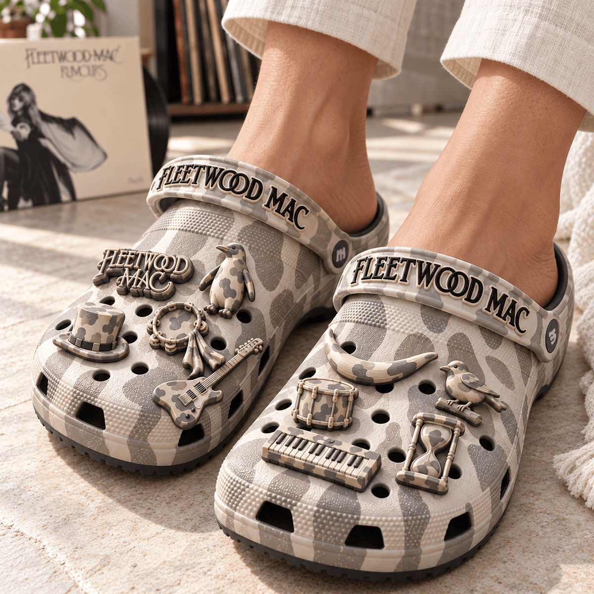 FLM Premium Deer Camo Charm Clog PTKL