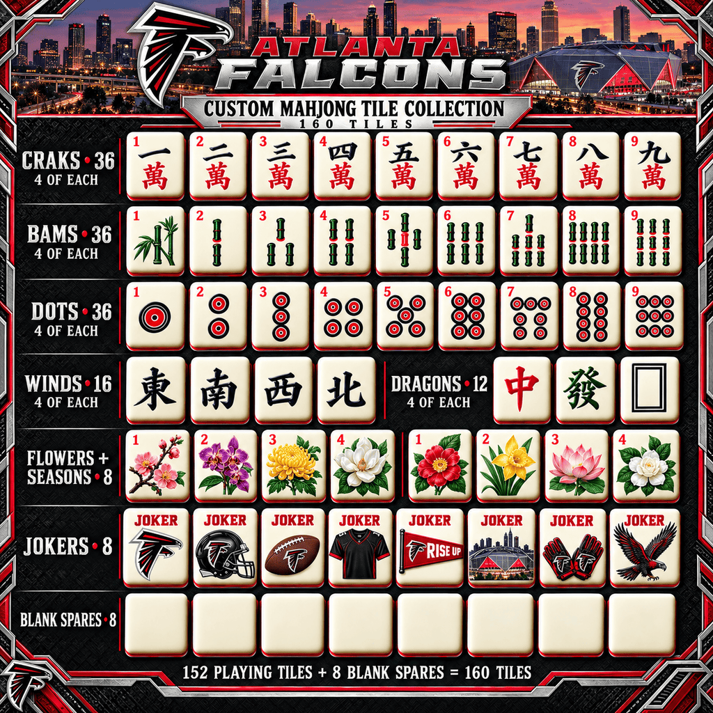 ATF Premium Mahjong Set – Game Night Edition PNPA