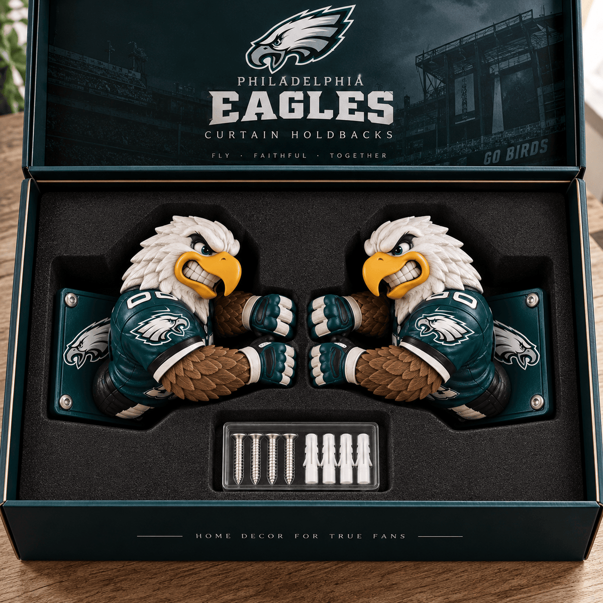 Premium PLDE Curtain Holdbacks Set LNTH