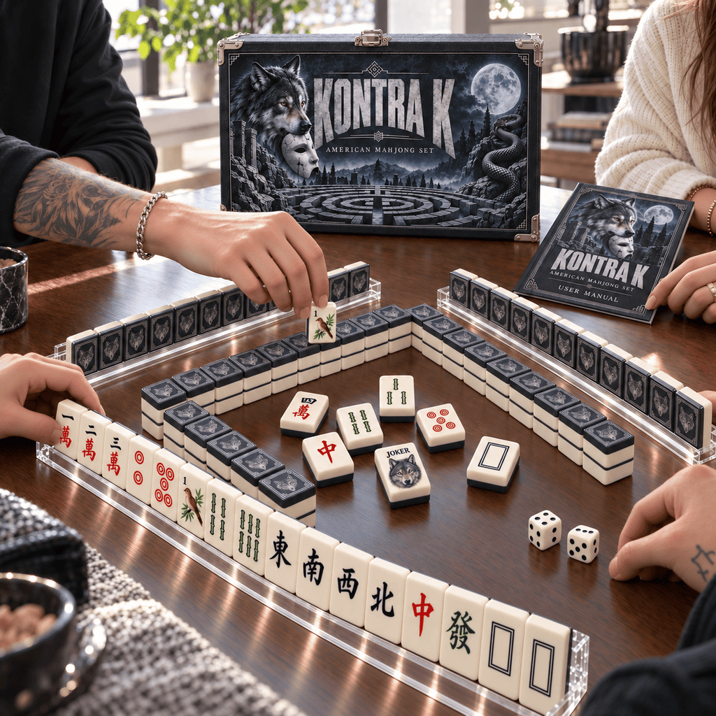 Premium KNTK Mahjong Tiles Set TTMH