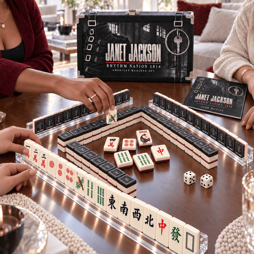 Premium JNJS Mahjong Tiles Set TTMH