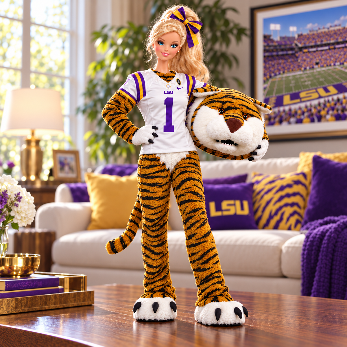 LSU Premium Commemorative Figure TTTT