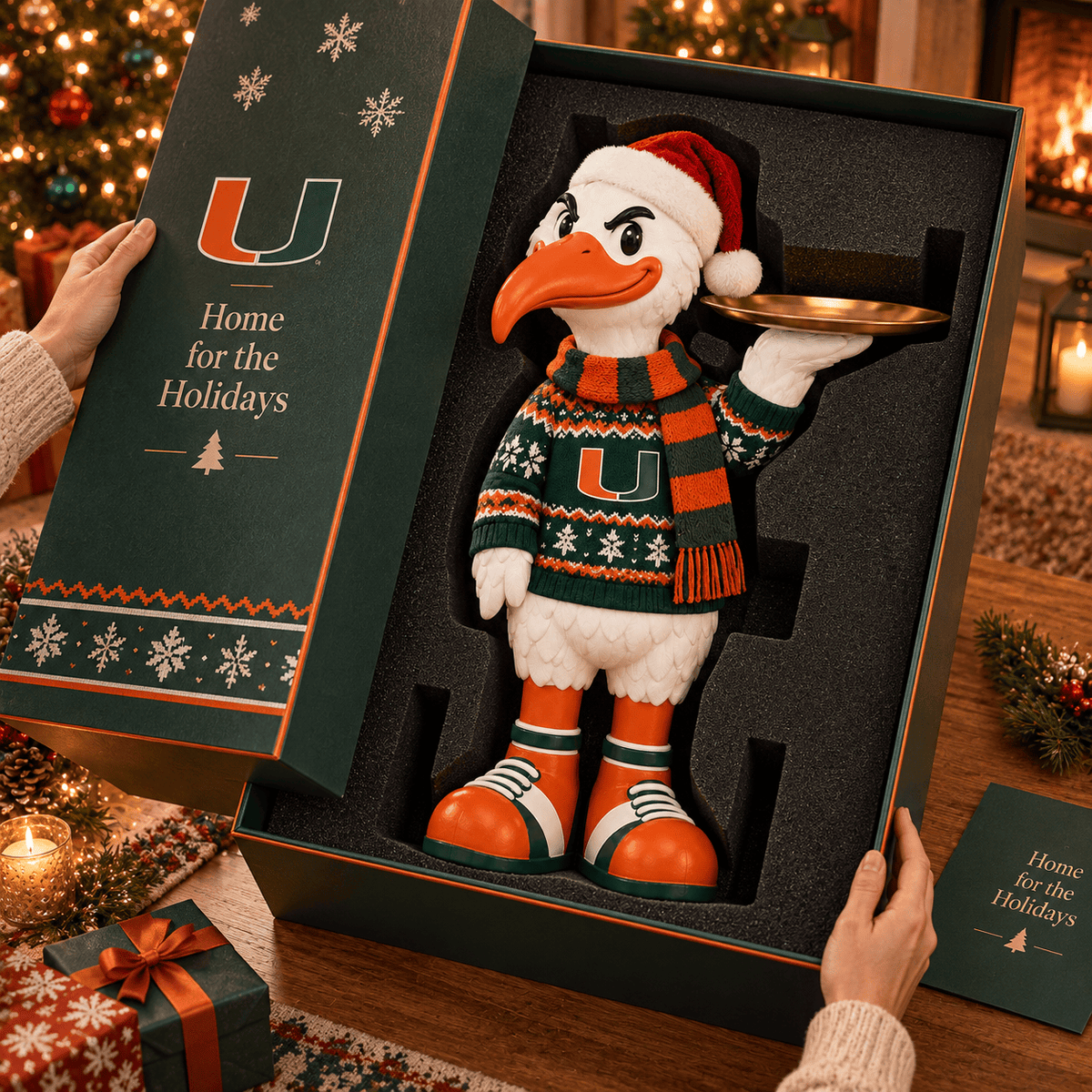 MHC Premium Christmas Character Tray Holder NTTB