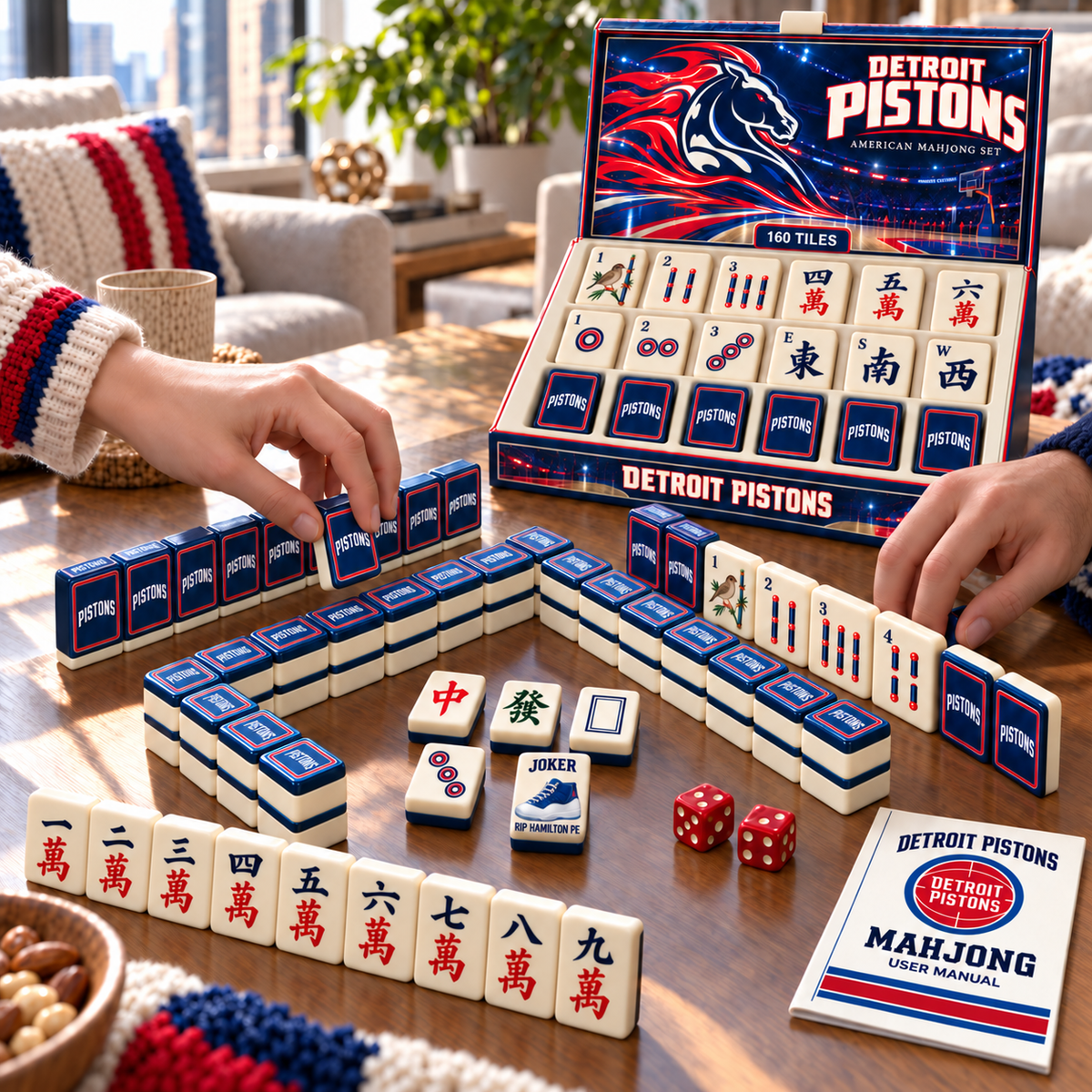 Premium DTP Mahjong Tiles Set TTMH