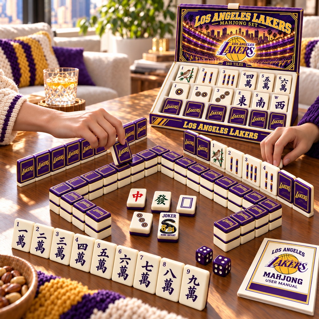Premium LAL Mahjong Tiles Set TTMH