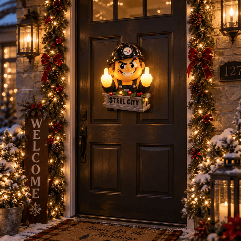 PBS Premium Christmas Middle Finger Character Light NTTB