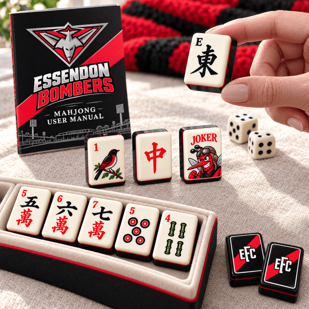 Premium EDB Mahjong Tiles Set TTMH