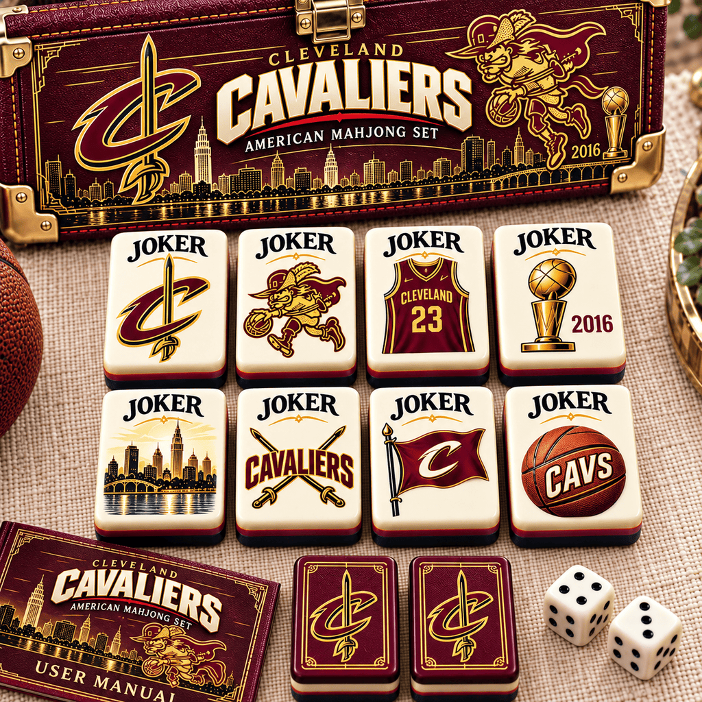 Premium CVLR Mahjong Tiles Set PVNA