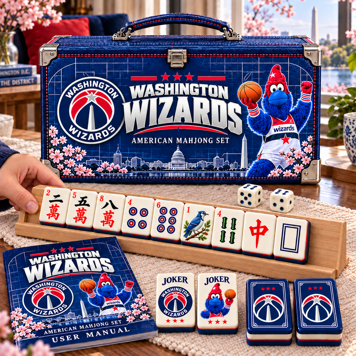 Premium WAW Mahjong Tiles Set PVNA