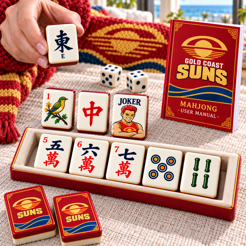 Premium GCS Mahjong Tiles Set TTMH