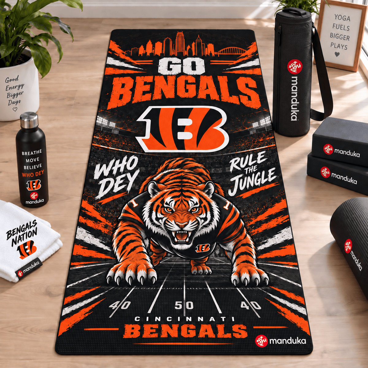 CCBG Premium Printed Yoga Mat BMD