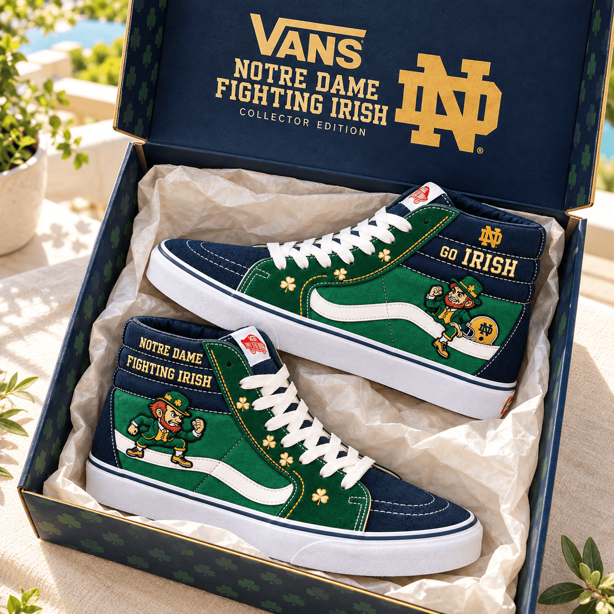 PREMIUM NDFI Heritage High-Top Sneakers HQH