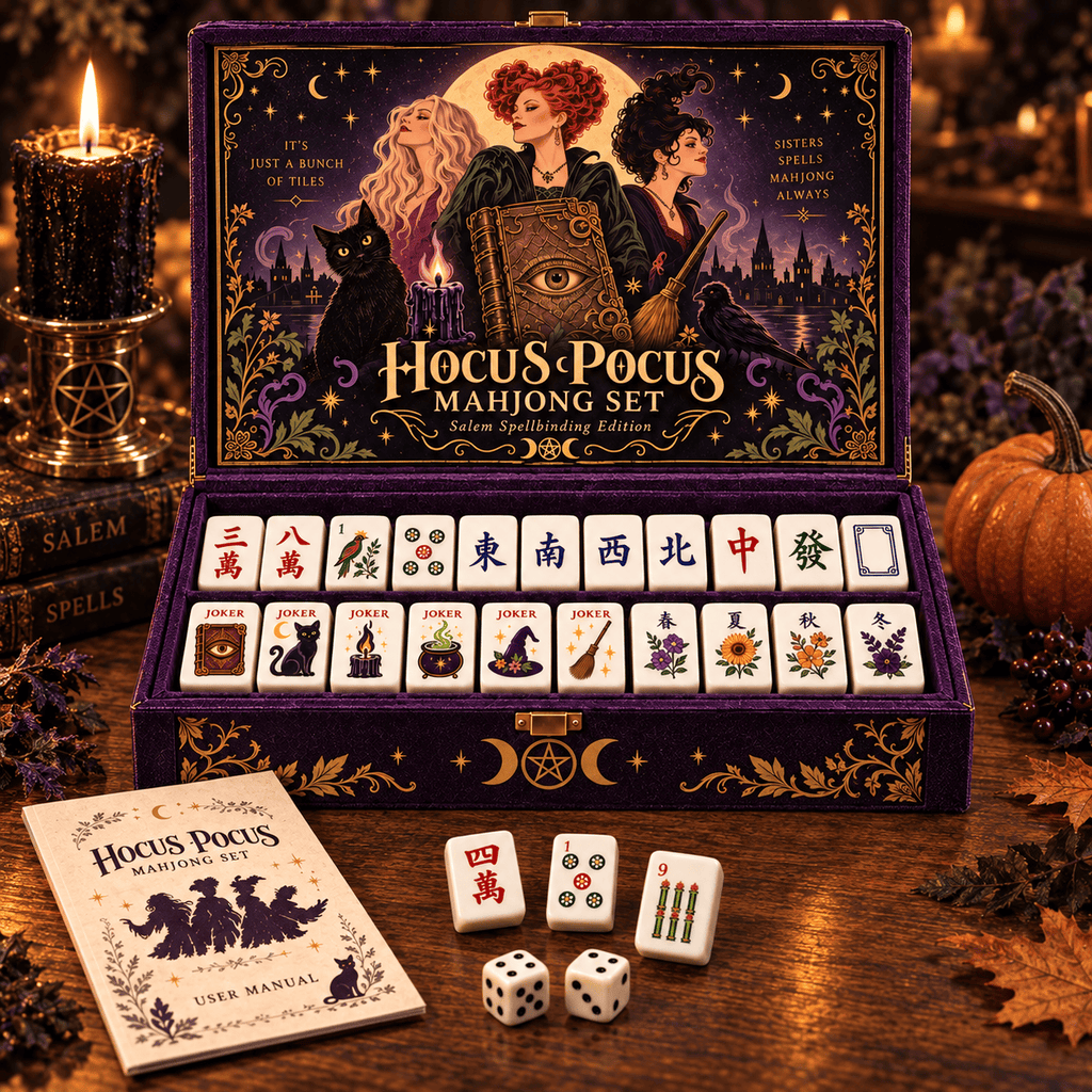 Premium HCPC Mahjong Tiles Set TNSM