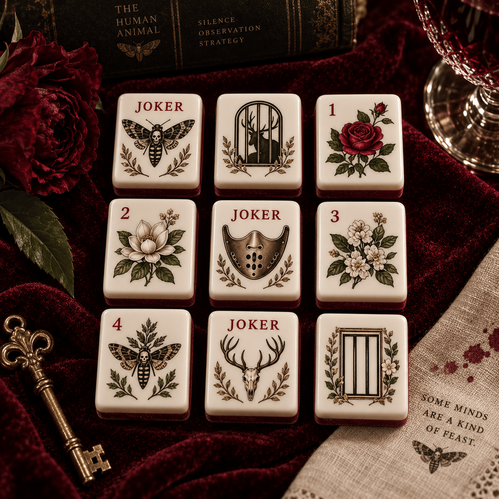 Premium HLBL Mahjong Tiles Set TNSM