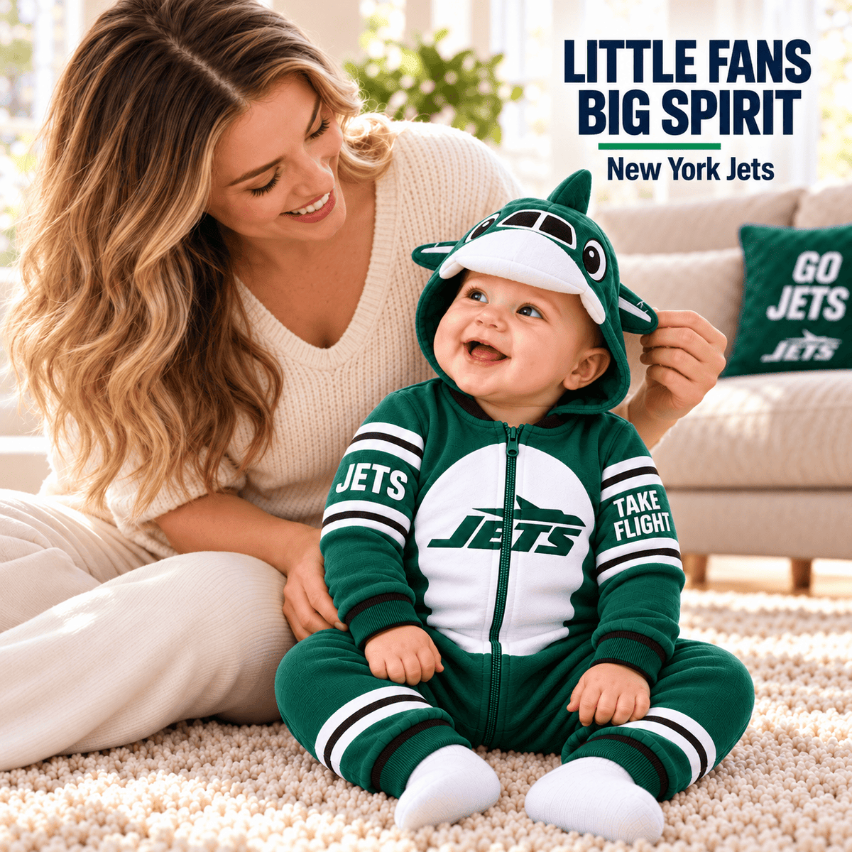 NYJ Premium Hooded Romper TMH