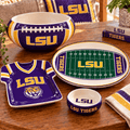 LSU Premium Themed Tableware Set DNBN