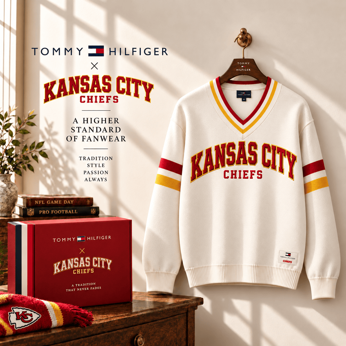KCC Varsity V-Neck Sweater PNPA