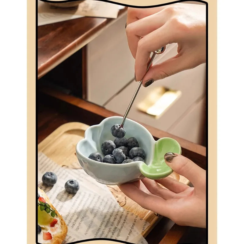 Premium Sauce Dish Ceramic Creative Flavor Dish Exquisite Japanese Cute Seasoning Dish